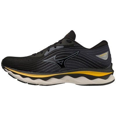 Zapatillas Para Correr Mizuno WAVE Sky 6 Hombre Negros / Dorados - Chile M712QKUGNB